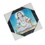 Guru Gorakhnath Ji Photo Frame - 11 × 11 Inches | For Pooja Temple | Home Decor And Gifts