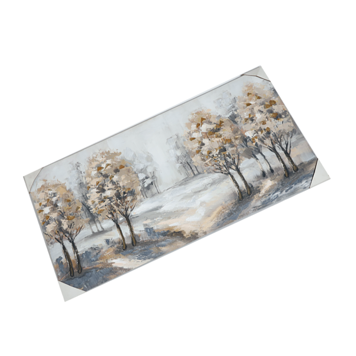 Abstract Birch Forest Tree Painting Photo Frame - 24 × 37 Inches | Home Decor And Gifts
