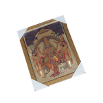 Lord Vishwakarma Bhagwan Photo Frame - 13 × 10 Inches | For Pooja Temple | Home Decor And Gifts
