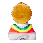 Shree Khatu Shyam Baba Marble Dust Murti Idol - 4 x 3 Inches | For Pooja Temple | Home Decor | Office Decoration | Mandir Decoration And Gifts