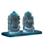 Blue Laxmi Ganesh - 3 × 4 Inches