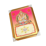 Koshtak Kuber Ji With Shree Kuber Yantra Photo Frame - 26 × 20 Inches | For Pooja Temple | Home Decor And Gifts
