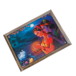 Goddess Radha And Lord Krishan Photo Frame - 17 × 13 Inches | For Pooja Temple | Home Decor And Gifts