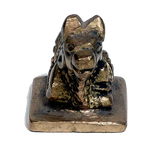Brass Murti 1 No. Nandi - 1.2 × 2 Inches | For Pooja Temple | Home Decor | Office & Mandir Decoration | Vastu & Spiritual Decor, Ideal for Worship And Gifts