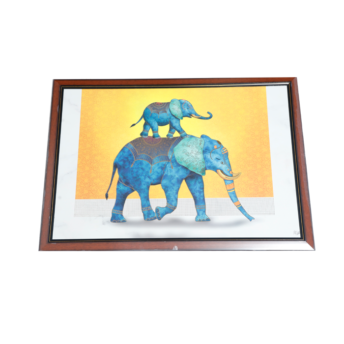 Royal Elephant Wall Art- 30 × 22Inches