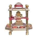 Sri Ashtavinayak ( Eight Ganesha ) Yantra Chowki - 5 × 5 Inches