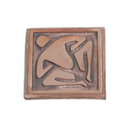 Copper Vastu Purush- 4 × 4 Inches