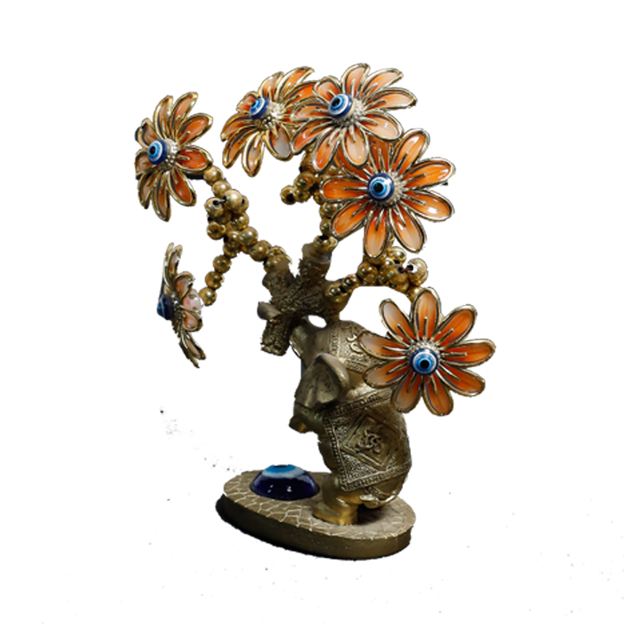Golden Red tree Animal -5 × 5 Inches