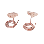 Copper nag nagin set copper snake pair