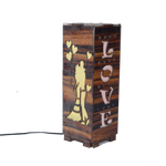 Arton Led Starlight Wooden Night Lamp - 12 × 4 Inches | Gift For Bride And Home Decor