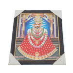 Shree Shyam Baba Photo Frame - 13 × 10 Inches | For Pooja Temple | Home Decor And Gifts