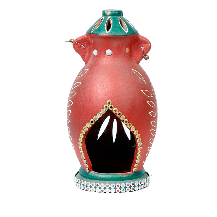 Mitti Diya Lamp - 9 × 5 Inches