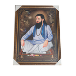 Sant Ravidas Maharaj Photo Frame - 30 × 23 Inches | For Pooja Temple | Home Decor And Gifts