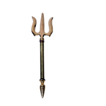 Brass Trishool - 25 × 5 Inches | 15 × 3 Inches