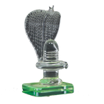 Handcrafted Glass Shiva Lingam Shiv Ling Idol