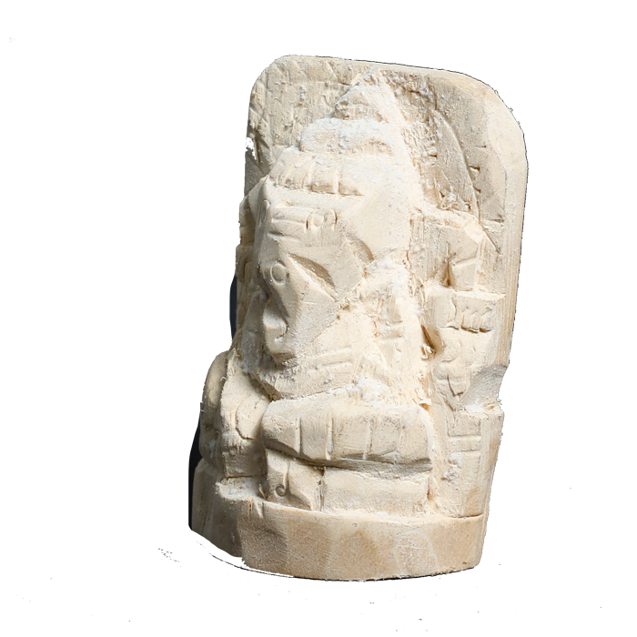 Akkada Ki Lakdi Ganesh - 3 × 2 Inches