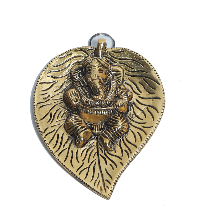 Shalinindia Indian Brass Ganesha - 5 × 4 Inches