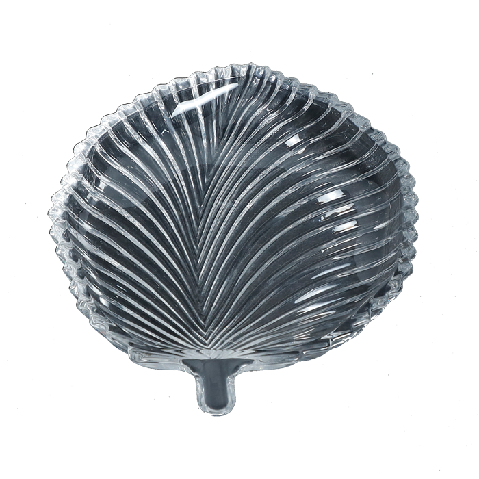 Pata Crystal Plate- 8 × 7Inches