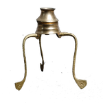 HS GEMS & Crafts Brass Lota for Puja Tripai Lota