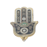 Filigree Hamsa Hand Incense Holder - 2.5 × 1.5 Inches