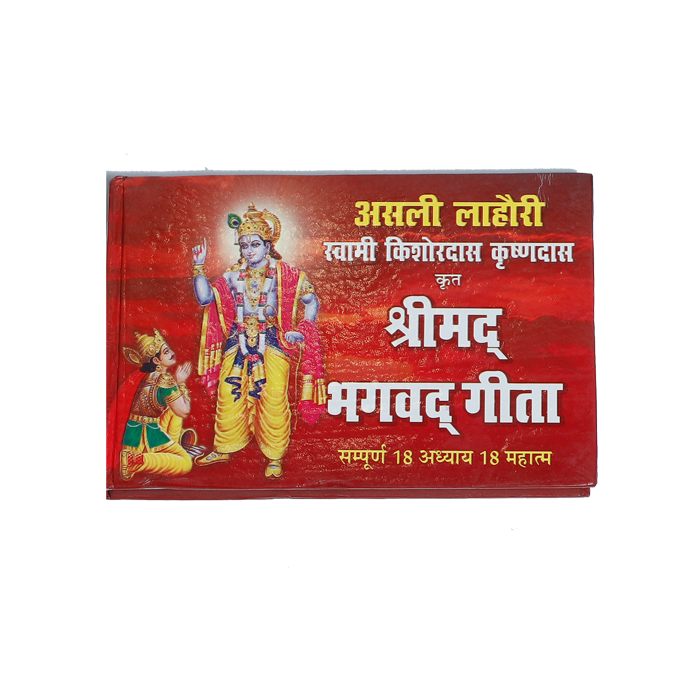 Asli Lahori Swami Kishordas Krishandas Krit Srimad Bhagavad Gita Book