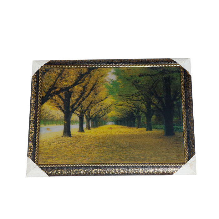 Tree Painting 3D Photo Frame - 14 × 17 Inches