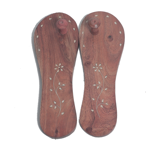 Tibetan wooden sandals worn by Buddhist monks