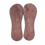 Tibetan wooden sandals worn by Buddhist monks