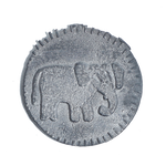 Lead Ranga Elephant Haathi for Lal kitab red book and astrological - 1 × 1 Inches
