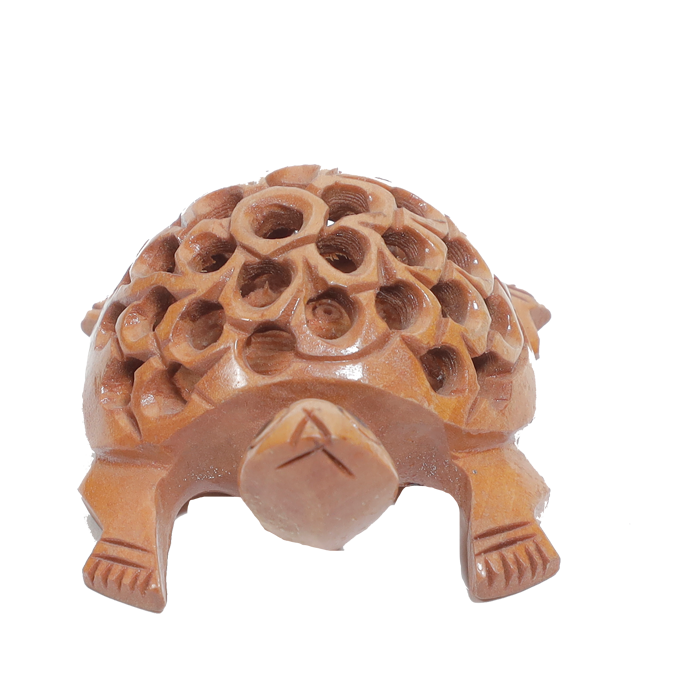 Wooden Tortoise - 2 × 2Inches