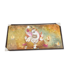Lord Ganesha Photo Frame - 20 × 40 Inches | For Pooja Temple | Home Decor And Gifts