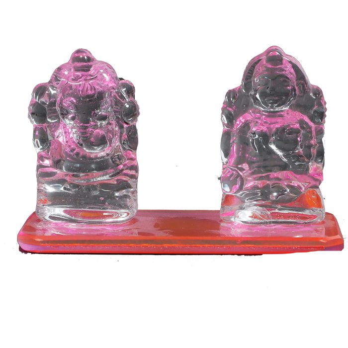Gulabe Laxmi Ganesh - 3 × 4 Inches