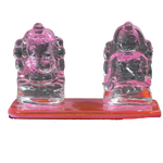 Gulabe Laxmi Ganesh - 3 × 4 Inches