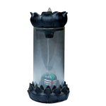 Smoke Lamp Shiv JI - 8 × 4 Inches | For Pooja Temple And Home Decor