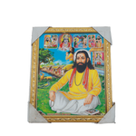 Sant Ravidas Maharaj Photo Frame - 12 × 10 Inches | For Pooja Temple | Home Decor And Gifts