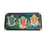 Lord Ganesha Photo Frame - 20 × 40 Inches | For Pooja Temple | Home Decor And Gifts