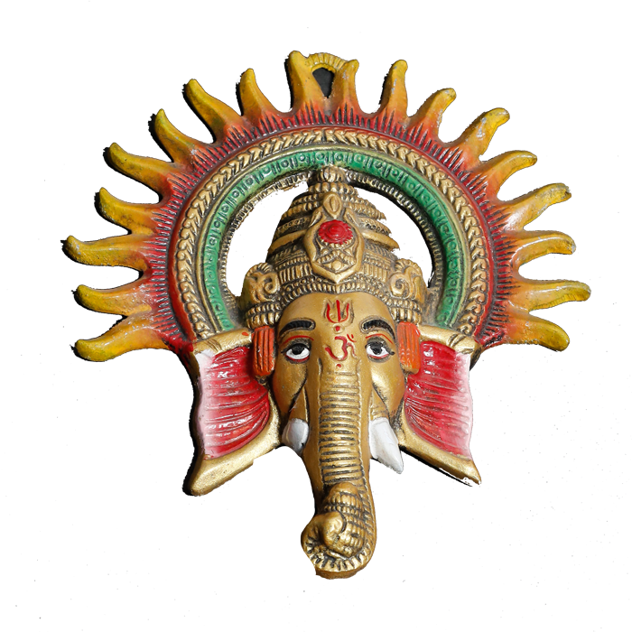 Ganesh mukh- 9 × 8Inches
