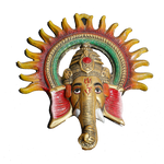 Ganesh mukh- 9 × 8Inches