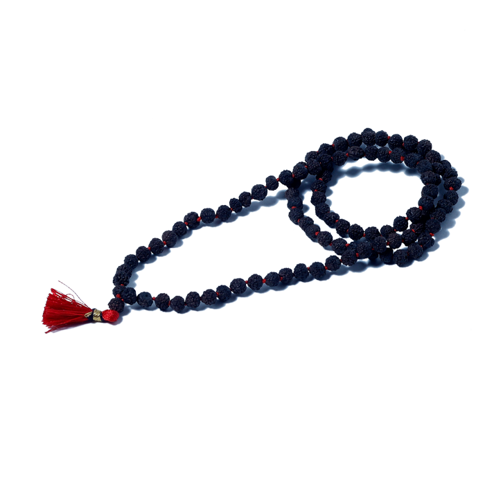 Rudraksha Mala (Black Seeds)