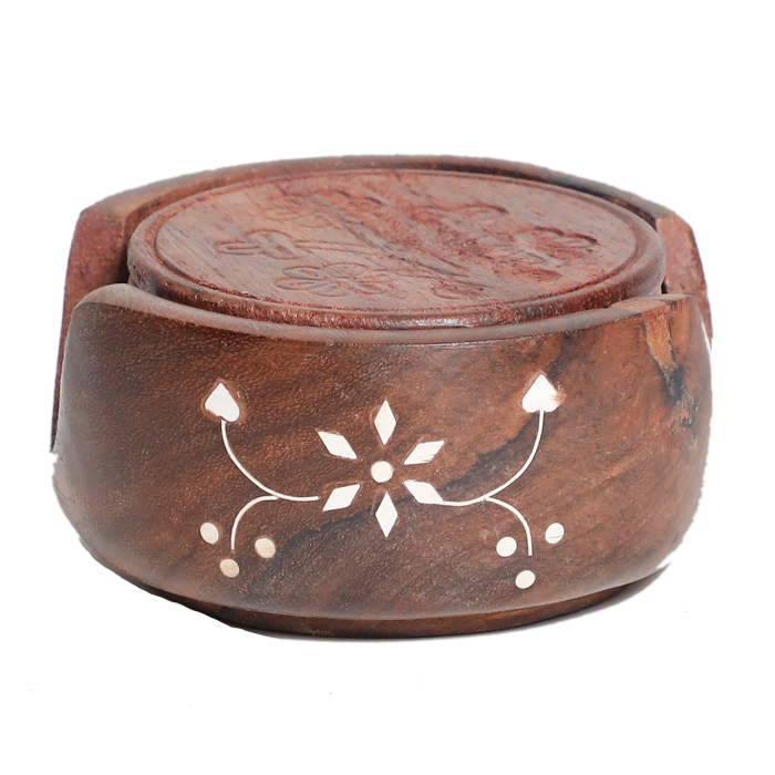Wooden Cup Plate