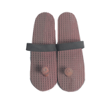 Tibetan wooden sandals worn by Buddhist monks