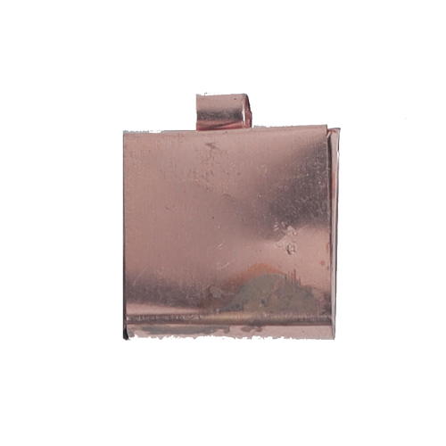 Copper Taweez Charm Amulet - 1 × 1 Inches