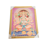 Lord Panch Mukhi Hanuman Photo Frame - 26 × 20 Inches | For Pooja Temple | Home Decor And Gifts