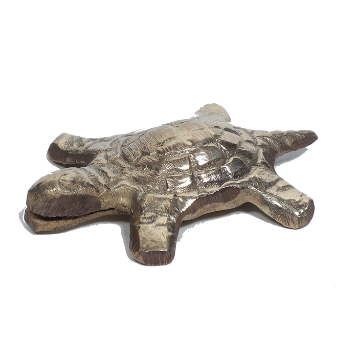 Antique Brass Turtle - 3 × 3Inches