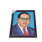 Dr. Bhim Rao Ambedkar Photo Frame - 9 x 13 Inches | For Home Decor And Gifts