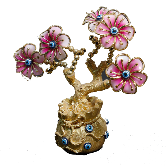 Pink tree -6 × 6 Inches