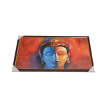 Lord Buddha Ji Photo Frame - 26 × 14 Inches | For Pooja Temple | Home Decor And Gifts