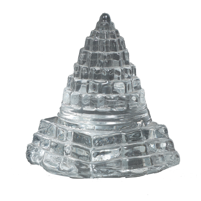 Crystal Shree Yantra - 3 × 3 Inches