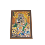 Lord Krishan Photo Frame - 14 × 20 Inches | For Pooja Temple | Home Decor And Gifts
