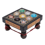 Navgrah Yantra With Active Beej Mantra Kavach - 4 × 4 Inches